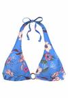 S.OLIVER Triangel-Bikini-Top Bikini Oberteil Damen - blau