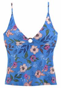 S.OLIVER Tankini-Top Bikini Oberteil Damen - blau