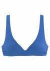 sunseeker Triangel-Bikini-Top Bikini Oberteil Damen - blau