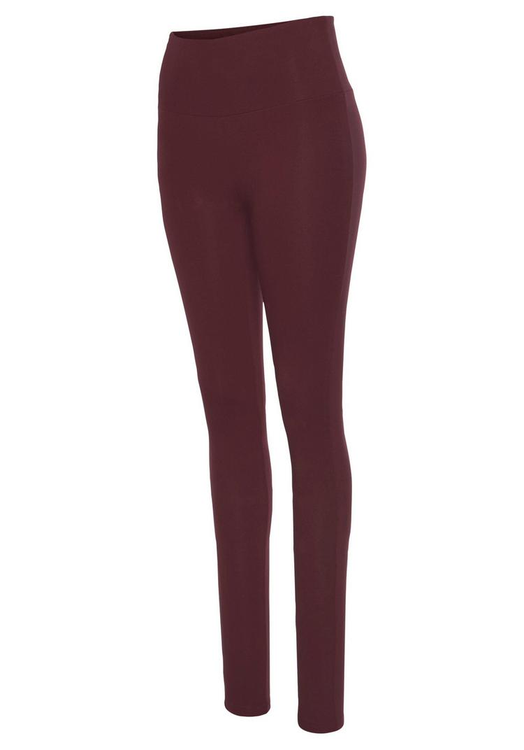 Lascana Lascana Leggings Leggings Damen - weinrot - 3 | SportScheck