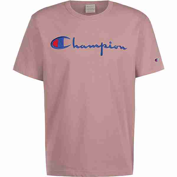 CHAMPION Crewneck T-Shirt Herren pink