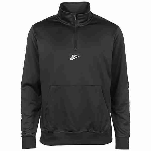Nike Repeat Half-Zip Sweatshirt Herren dunkelgrau / schwarz