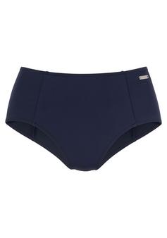 VENICE BEACH Highwaist-Bikini-Hose Bikini Hose Damen marine