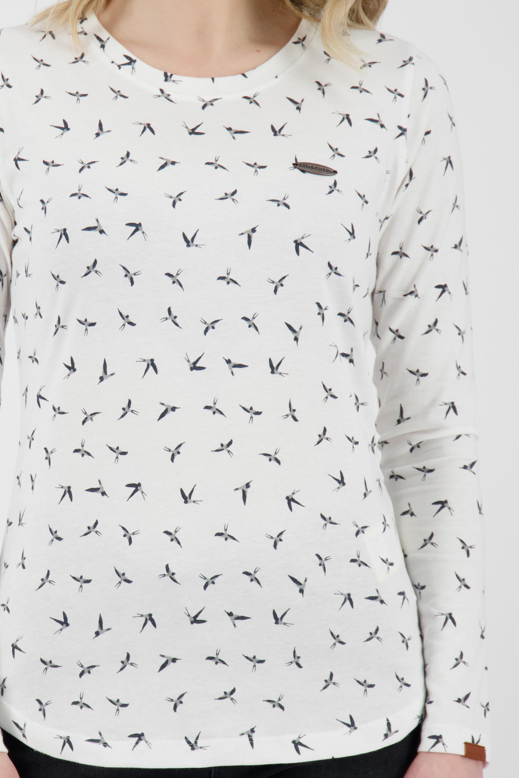 ALIFE AND Shop Online Langarmshirt Damen kaufen von LeaAK KICKIN B SportScheck white im