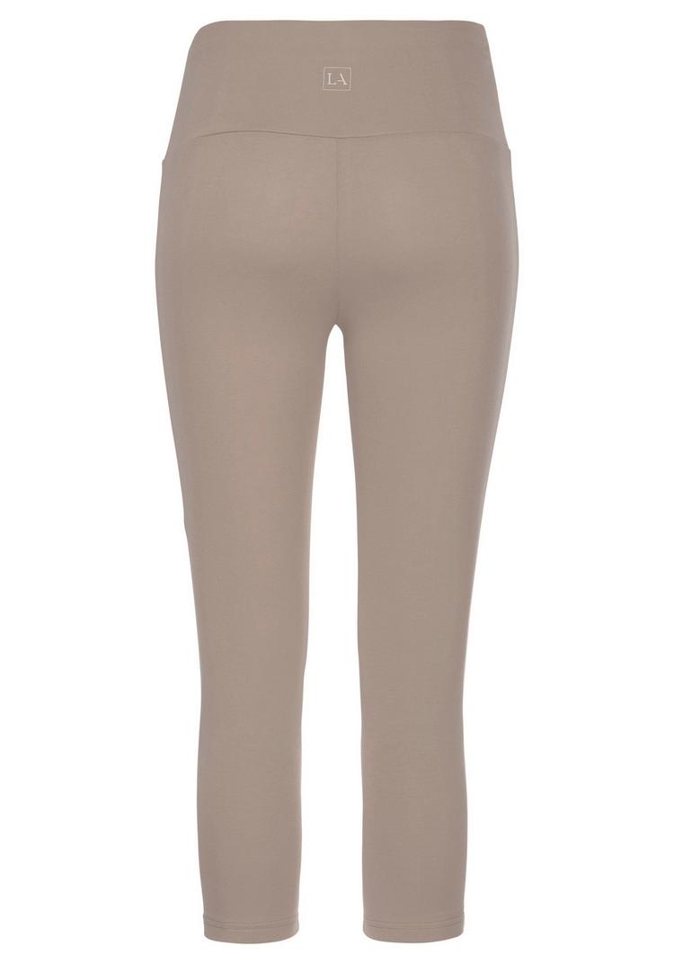 Lascana Lascana Caprileggings Tights Damen - beige - 0 | SportScheck
