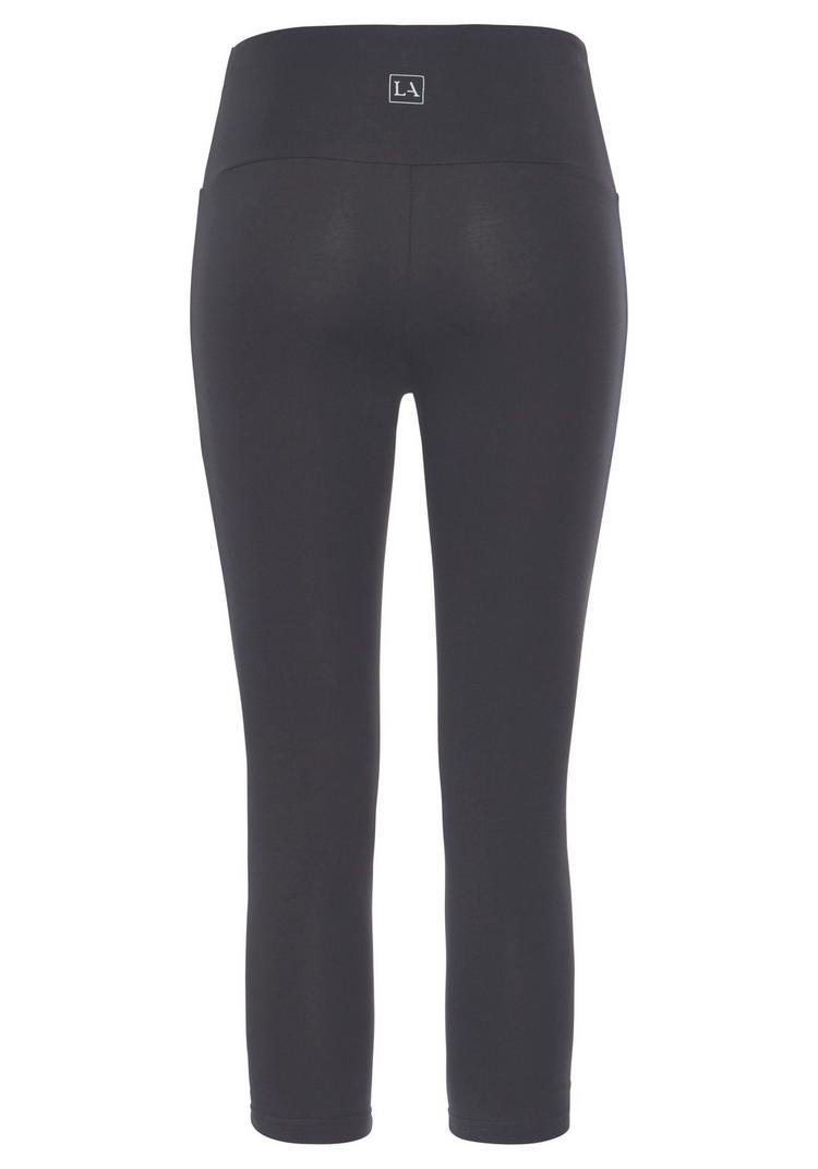 Lascana Lascana Caprileggings Tights Damen - anthrazit - 0 | SportScheck