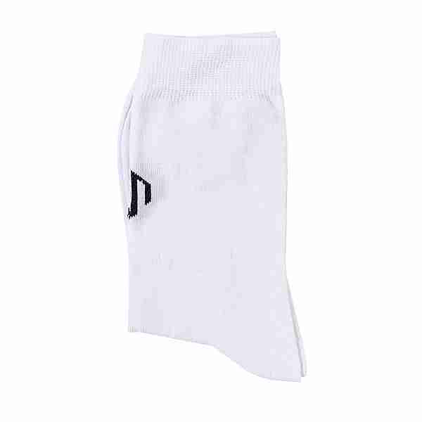 MOROTAI Brand Logo Crew Socks Sportsocken Weiß