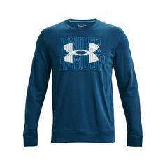 Under Armour Rival Logo Sweatshirt Sweatshirt Herren blau