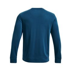 Rückansicht von Under Armour Rival Logo Sweatshirt Sweatshirt Herren blau