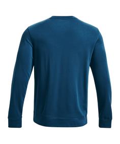 Rückansicht von Under Armour Rival Logo Sweatshirt Sweatshirt Herren blau