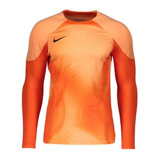 Nike Gardien IV Torwarttrikot langarm Fußballtrikot orangeschwarz