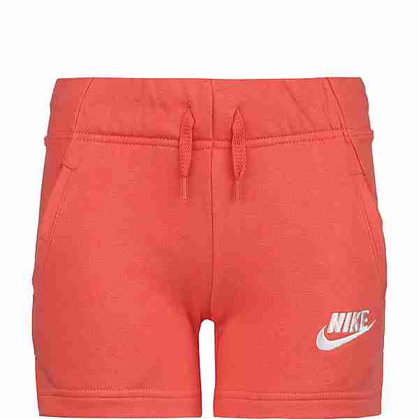 Nike Club Shorts Kinder korall / weiß