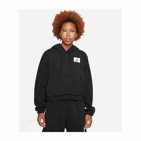 Nike Essential Fleece Hoody Damen Sweatshirt Damen schwarzrot