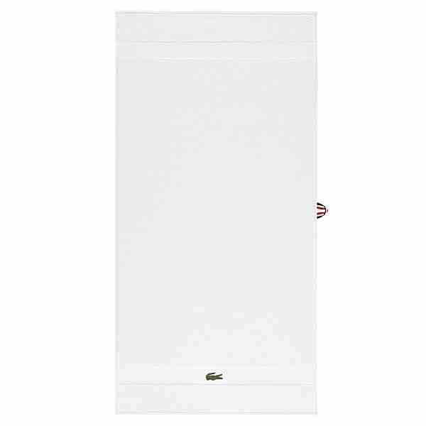 Lacoste L CASUAL Badetuch blanc