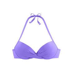 S.OLIVER Push-Up-Bikini-Top Bikini Oberteil Damen lila