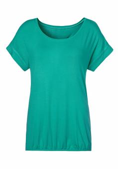 Vivance Kurzarmshirt T-Shirt Damen grün