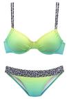 KangaROOS B&uuml;gel-Bikini Bikini Set Damen - t&uuml;rkis-gr&uuml;n