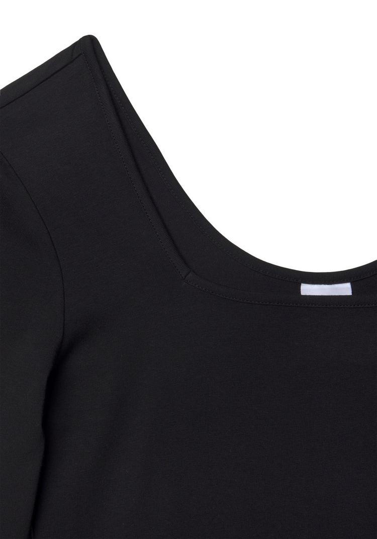 Lascana Lascana Langarmshirt Langarmshirt Damen - schwarz - 2 | SportScheck