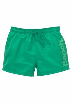 Bench Badeshorts Badeshorts Herren gr&uuml;n