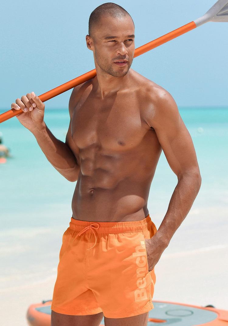 Bench Bench Badeshorts Badehose Herren - orange - 0 | SportScheck