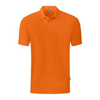 JAKO Organic Polo Shirt Poloshirt Herren orange