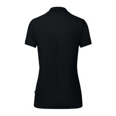 Rückansicht von JAKO Organic Poloshirt Damen Poloshirt Damen schwarz