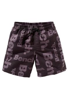 Bench Badeshorts Badeshorts Herren schwarz