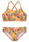 Bench Bustier-Bikini Bikini Set Damen - gelb-bedruckt
