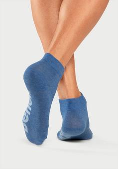 Rückansicht von Bench Kurzsocken Sportsocken blau dunkelblau jeansblau