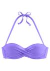 S.OLIVER Bandeau-Bikini-Top Bikini Oberteil Damen - lila