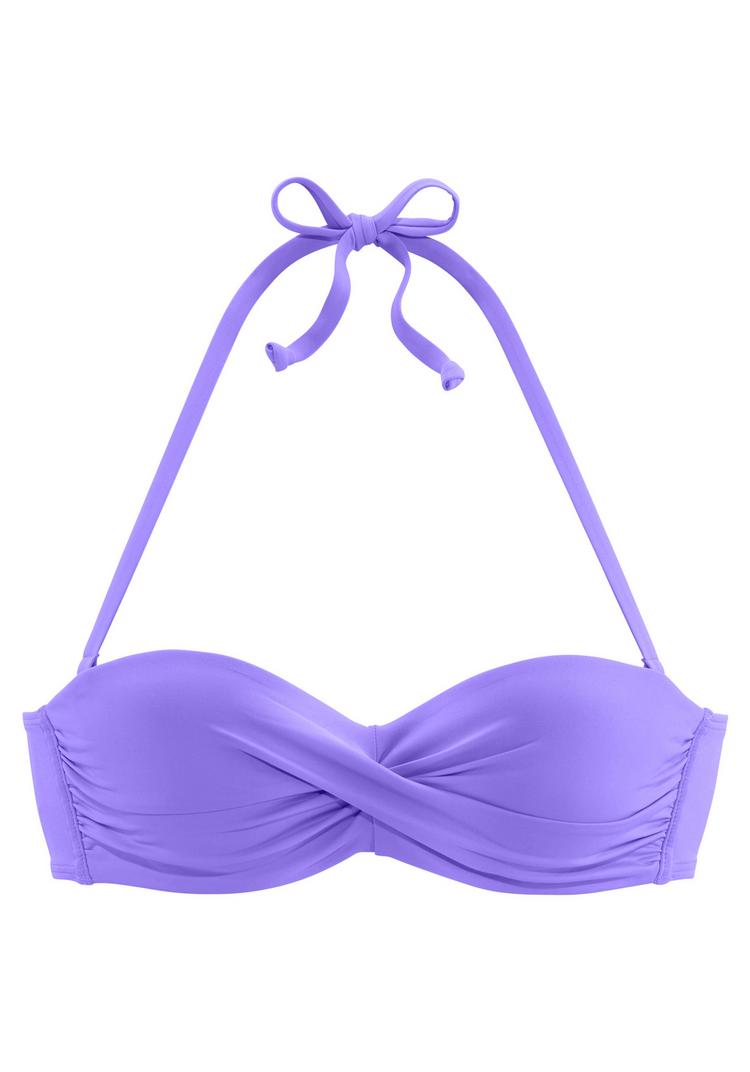 S.OLIVER S.OLIVER Bandeau-Bikini-Top Bikini Oberteil Damen - lila - 0 | SportScheck
