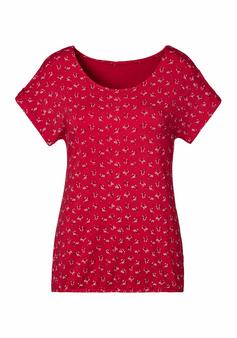 Lascana T-Shirt T-Shirt Damen rot