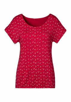 Lascana T-Shirt T-Shirt Damen rot