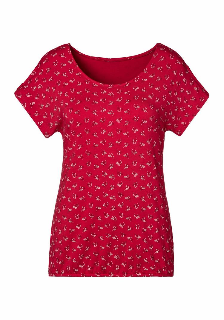 Lascana Lascana T-Shirt T-Shirt Damen - rot - 0 | SportScheck