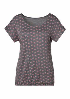 Lascana T-Shirt T-Shirt Damen dunkelgrau