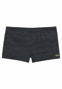 BRUNO BANANI Boxer-Badehose Badehose Herren - schwarz-grau