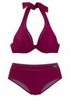 Lascana B&uuml;gel-Bikini Bikini Set Damen - fuchsia