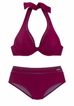 Lascana Bügel-Bikini Bikini Set Damen fuchsia