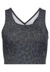 LASCANA Active Funktionsshirt Funktionsshirt Damen - anthrazit - leo