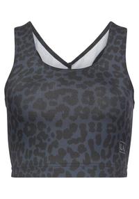 LASCANA Active Funktionsshirt Funktionsshirt Damen - anthrazit - leo