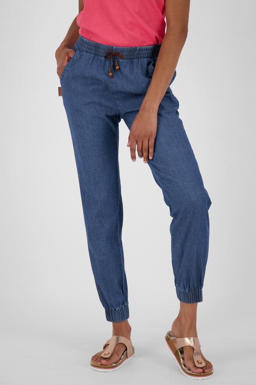 Rückansicht von ALIFE AND KICKIN AliciaAK DNM A Stoffhose Damen dark denim