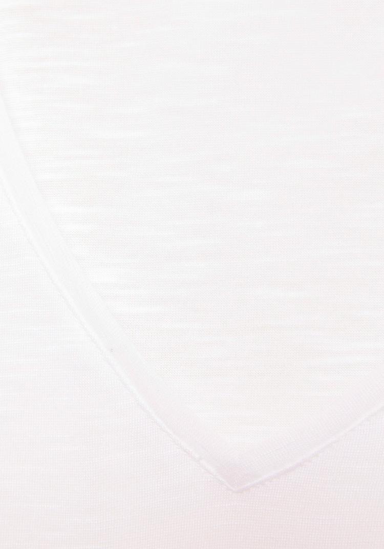 Vivance Vivance V-Shirt V-Shirt Damen - wei&szlig;-neonorange - 6 | SportScheck