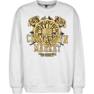 Market University Sweatshirt Herren grau/meliert