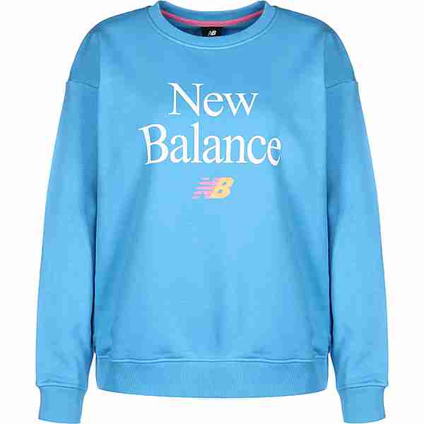 NEW BALANCE Essentials Celebrate Fleece Sweatshirt Damen blau