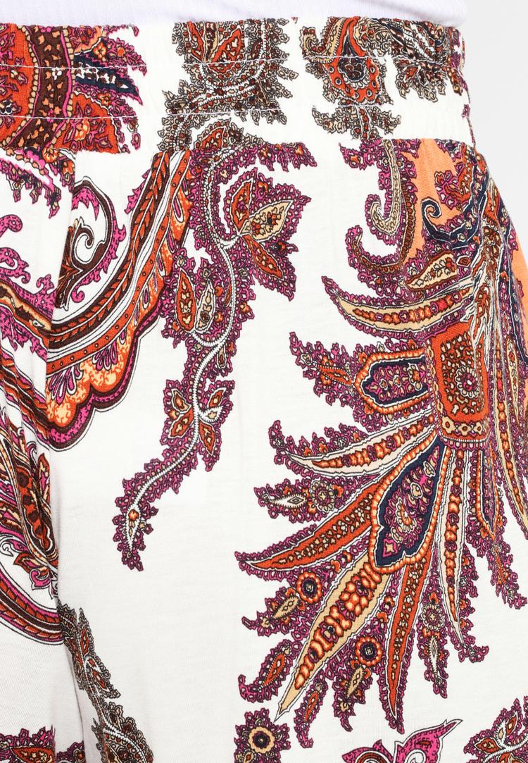 Lascana Lascana Strandshorts Shorts Damen - wei&szlig;-bedruckt - 1 | SportScheck