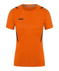 JAKO Challenge Trikot Damen Fußballtrikot Damen orangeschwarz