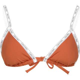 Calvin Klein Triangle Bikini Oberteil Damen orange