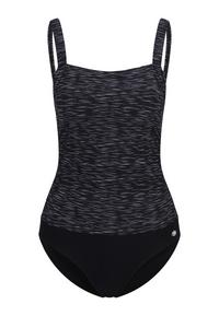 KangaROOS Badeanzug Badeanzug Damen - schwarz-bedruckt