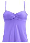 S.OLIVER B&uuml;gel-Tankini-Top Bikini Oberteil Damen - lila
