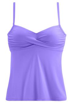 S.OLIVER Bügel-Tankini-Top Bikini Oberteil Damen lila